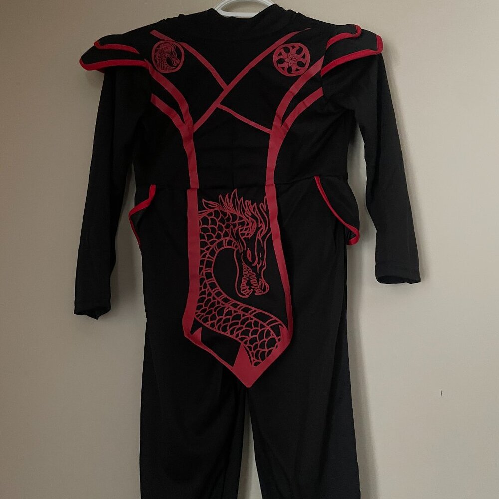 Child Fire Dragon Ninja Costume